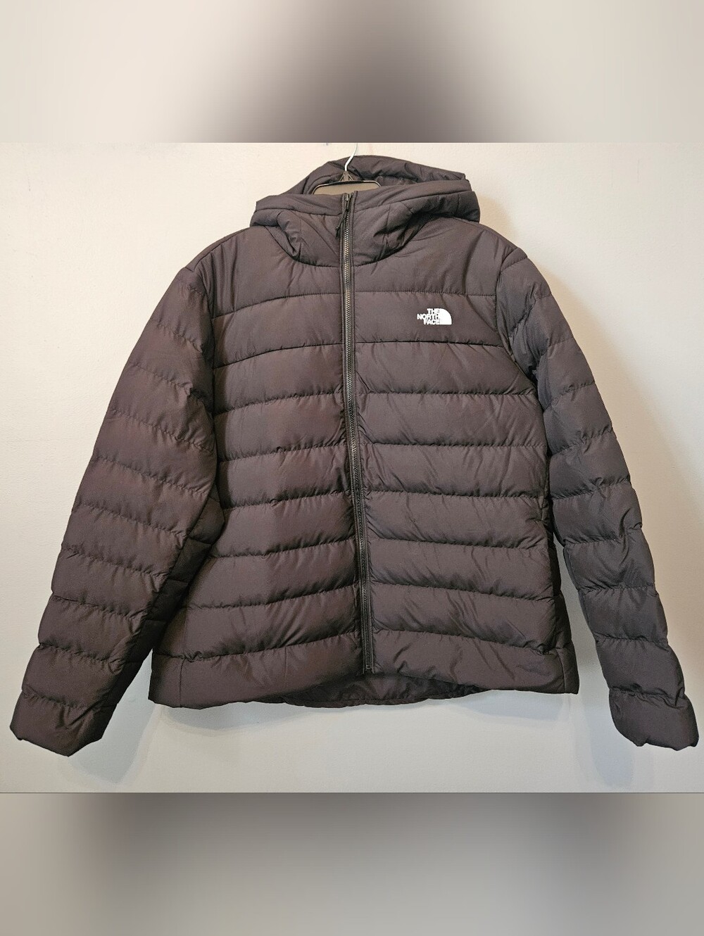 THE NORTH FACE Aconcagua 3 Mens XXL Lined Down Hoody Jacket Coat Black